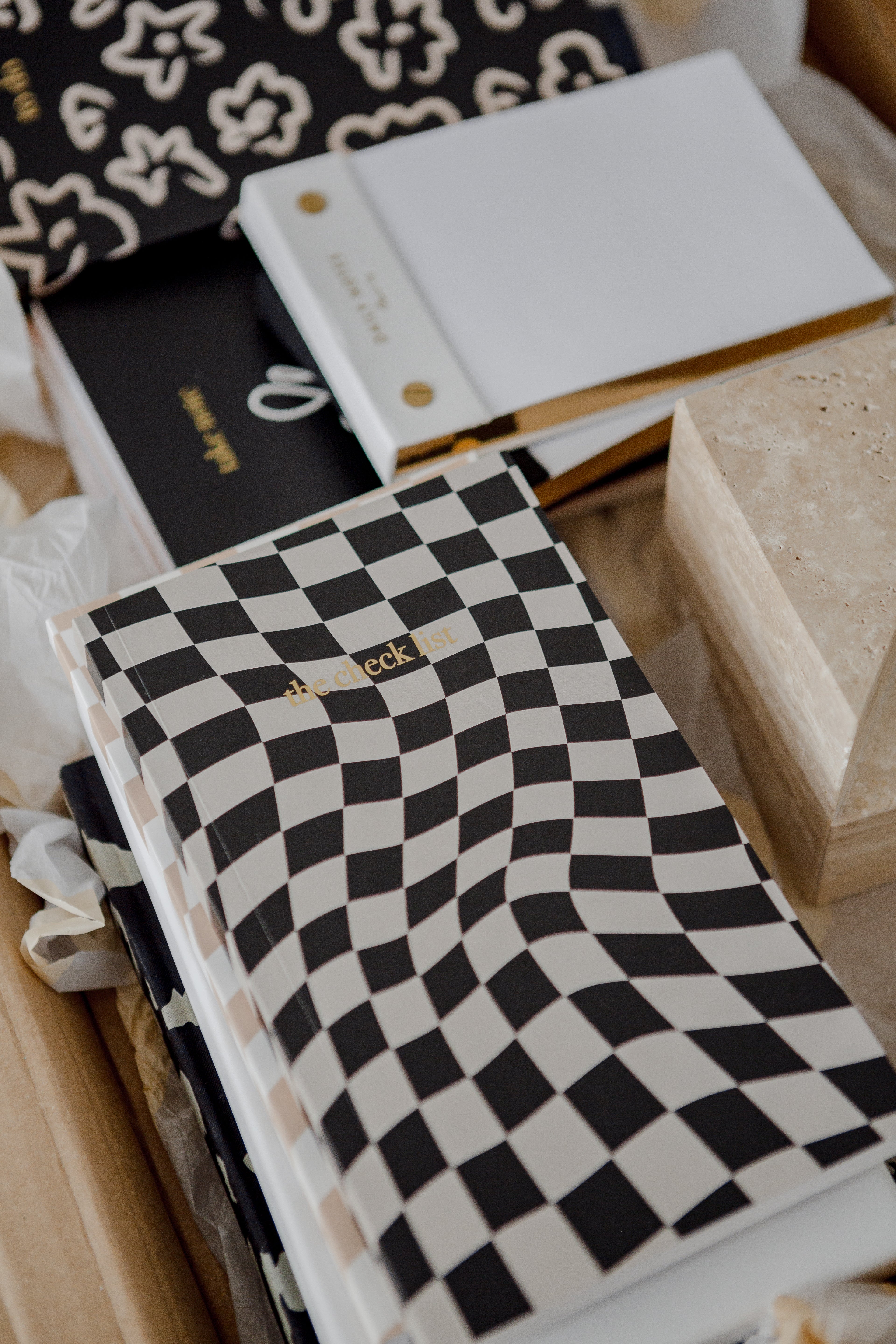 The Checklist Notebook- Black & Cream - Image 5