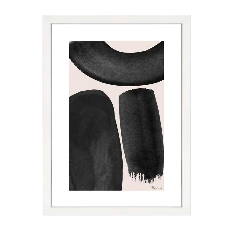 HANA PRINT BLACK