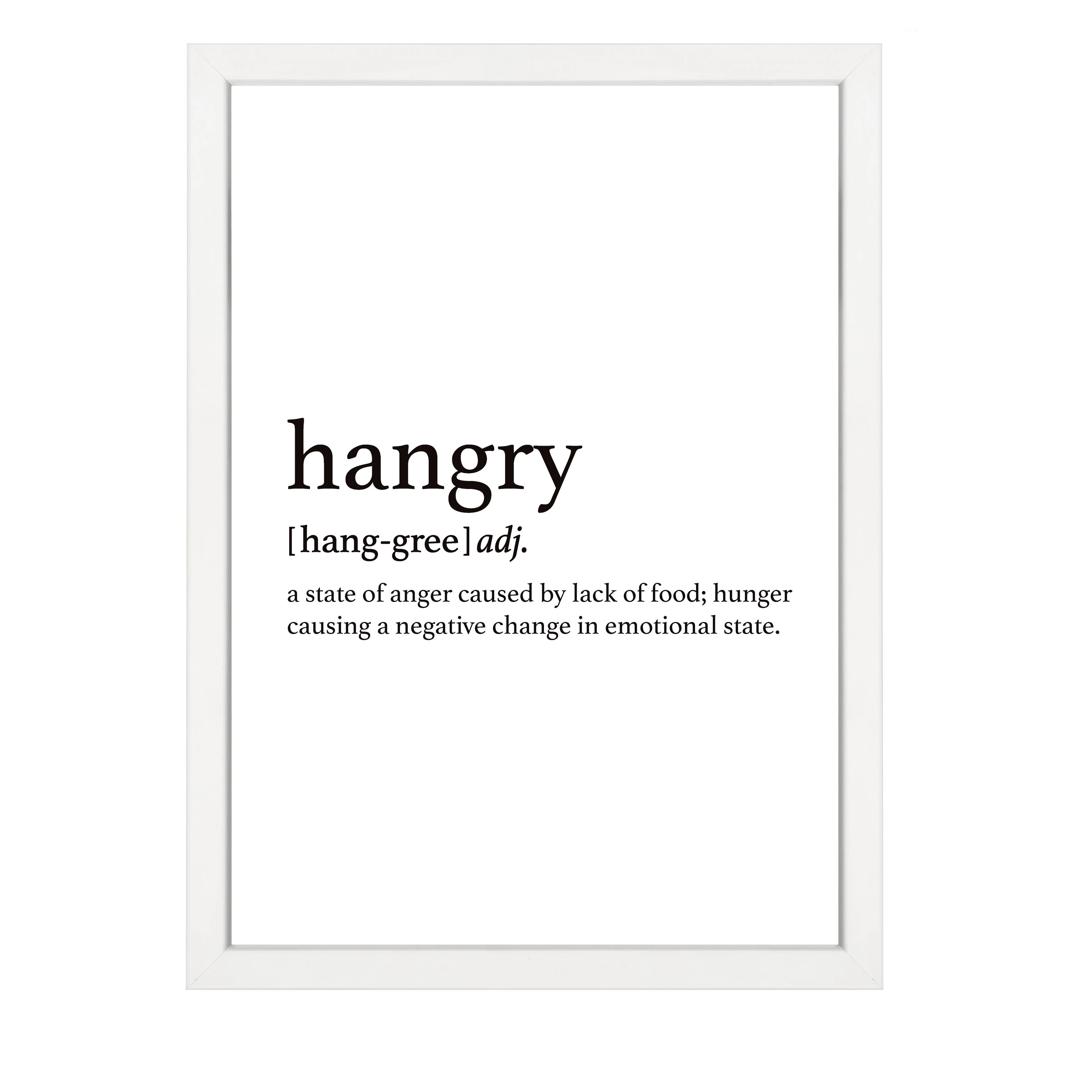 HANGRY PRINT