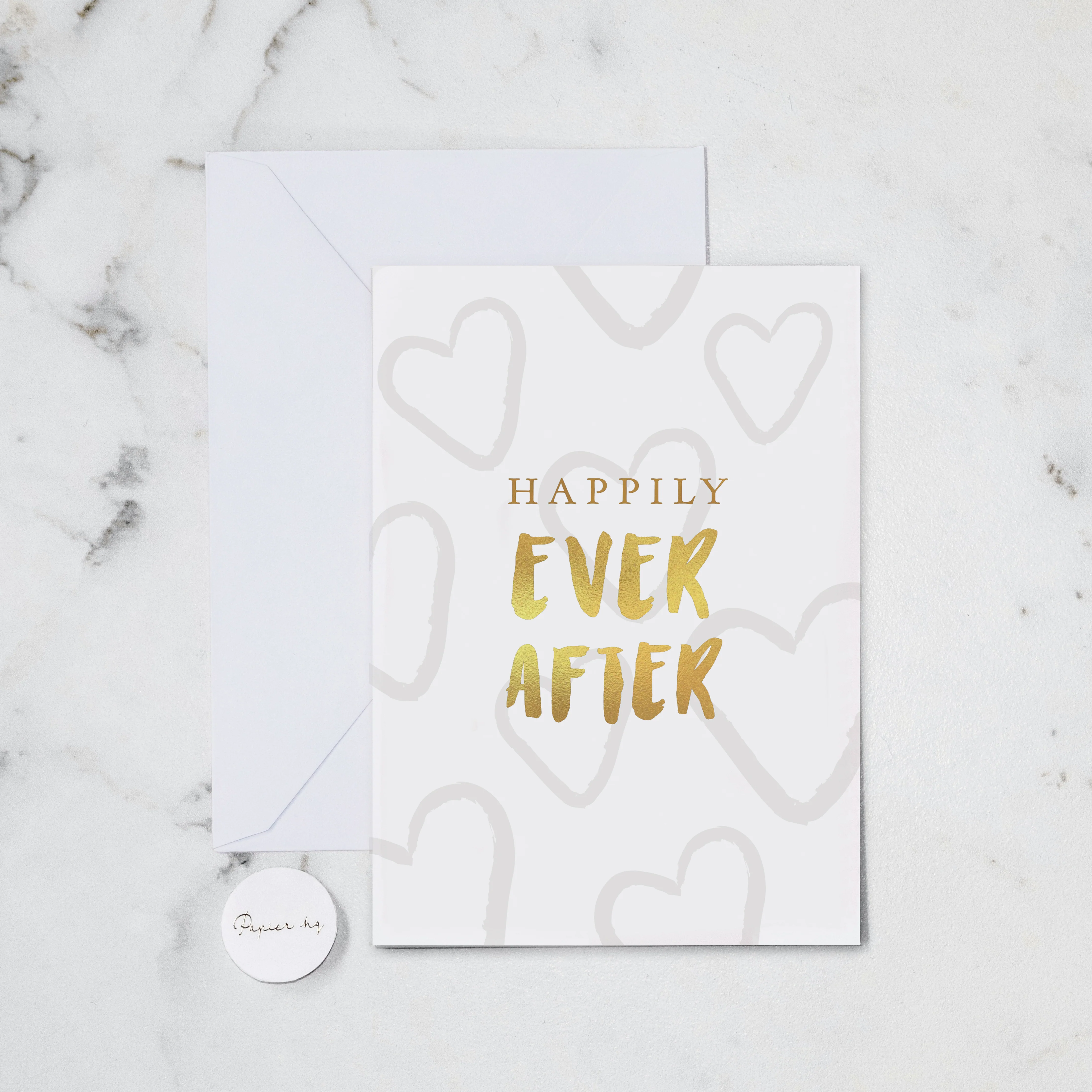 HAPPILY EVER AFTER GREETING CARD
