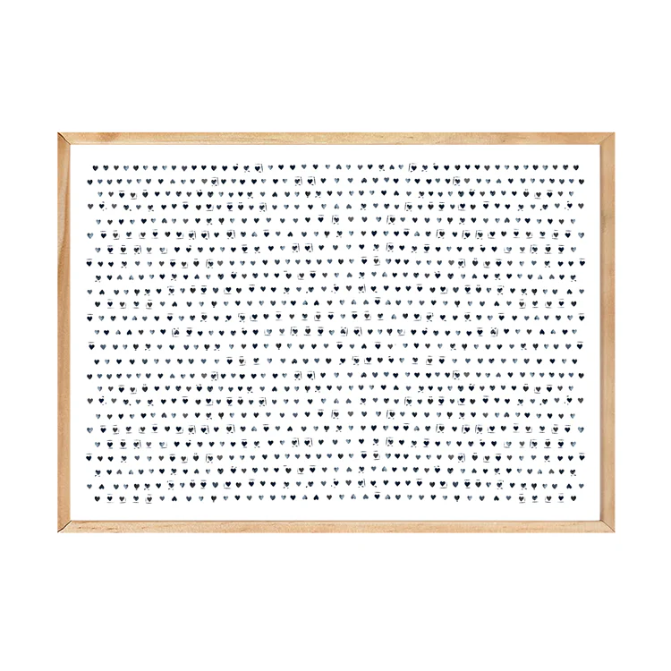 HEART STAMP PRINT - Image 13