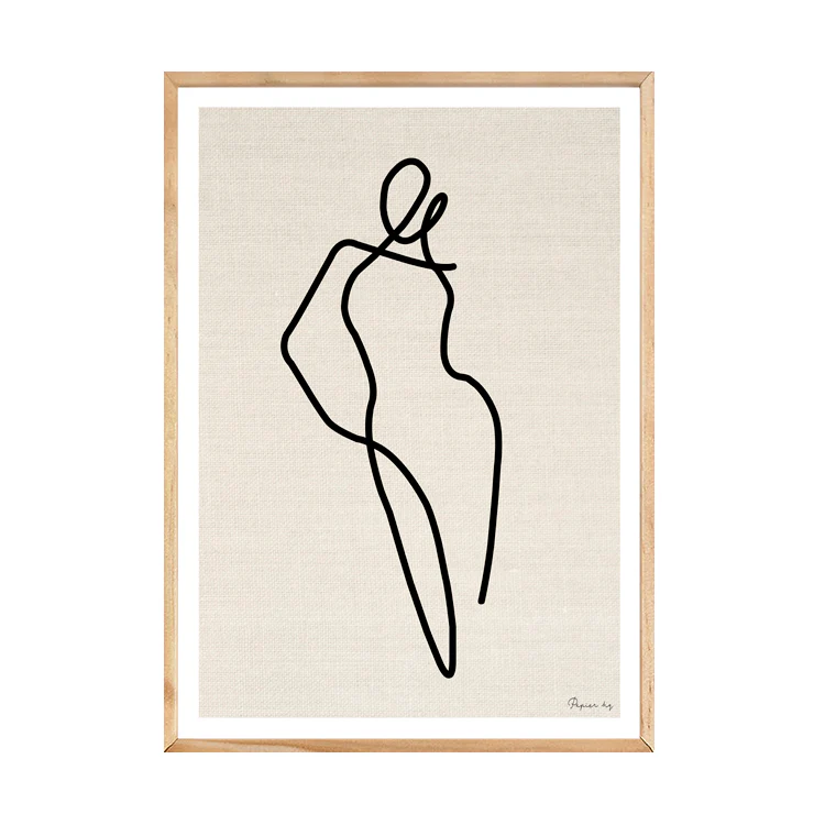 HOMEBODII LINEN PRINT BLACK - Image 6