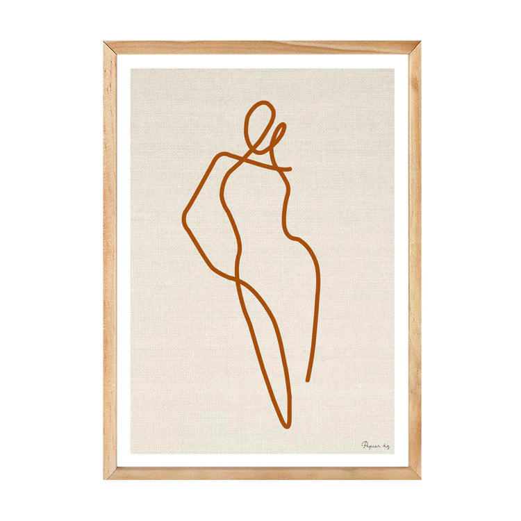 HOMEBODII LINEN PRINT RUST - Image 13