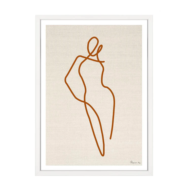 HOMEBODII LINEN PRINT RUST - Image 14