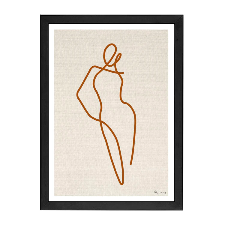 HOMEBODII LINEN PRINT RUST - Image 15