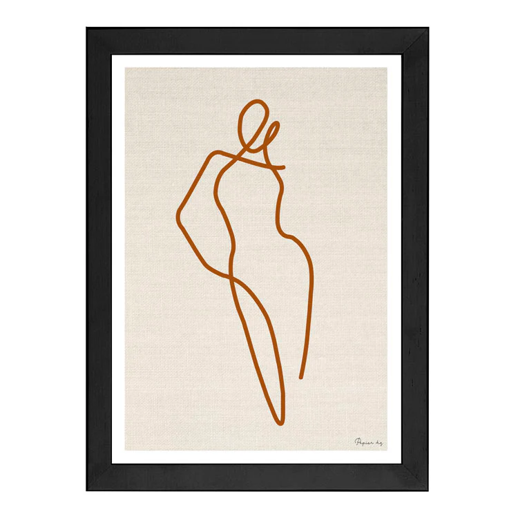 HOMEBODII LINEN PRINT RUST - Image 17
