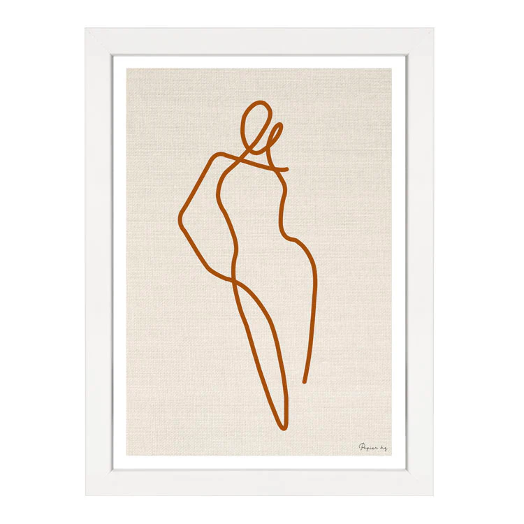 HOMEBODII LINEN PRINT RUST - Image 19
