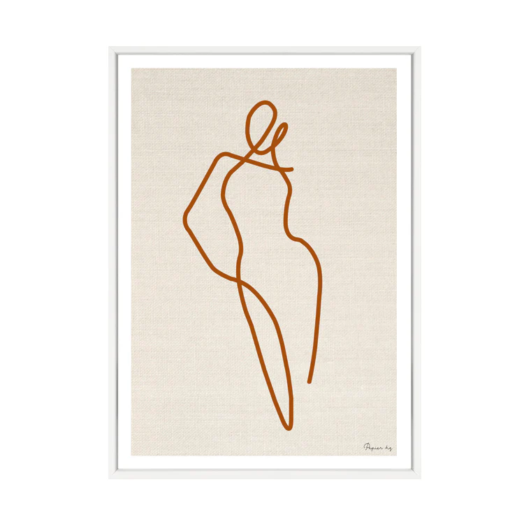 HOMEBODII LINEN PRINT RUST - Image 8