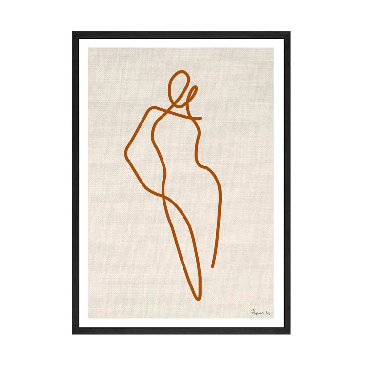 HOMEBODII LINEN PRINT RUST - Image 9