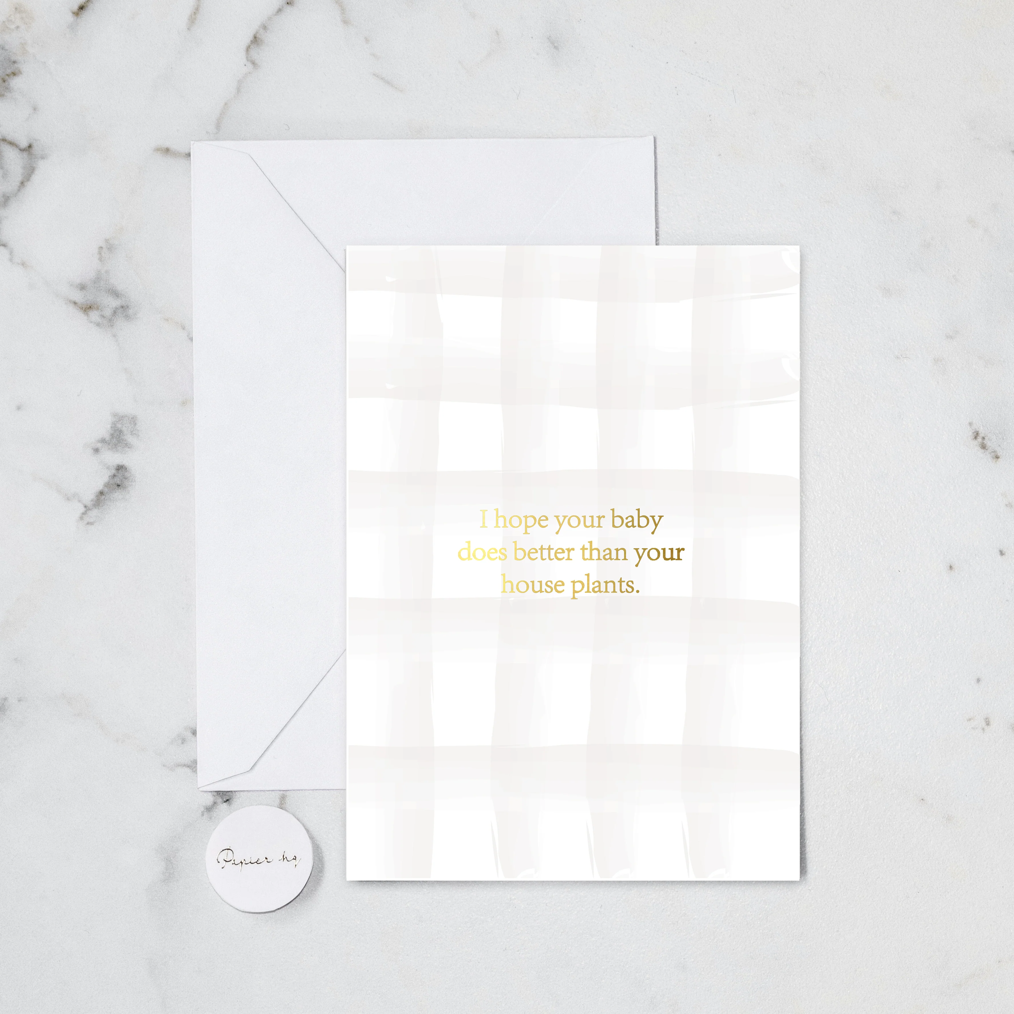 HOUSE PLANTS GREETING CARD