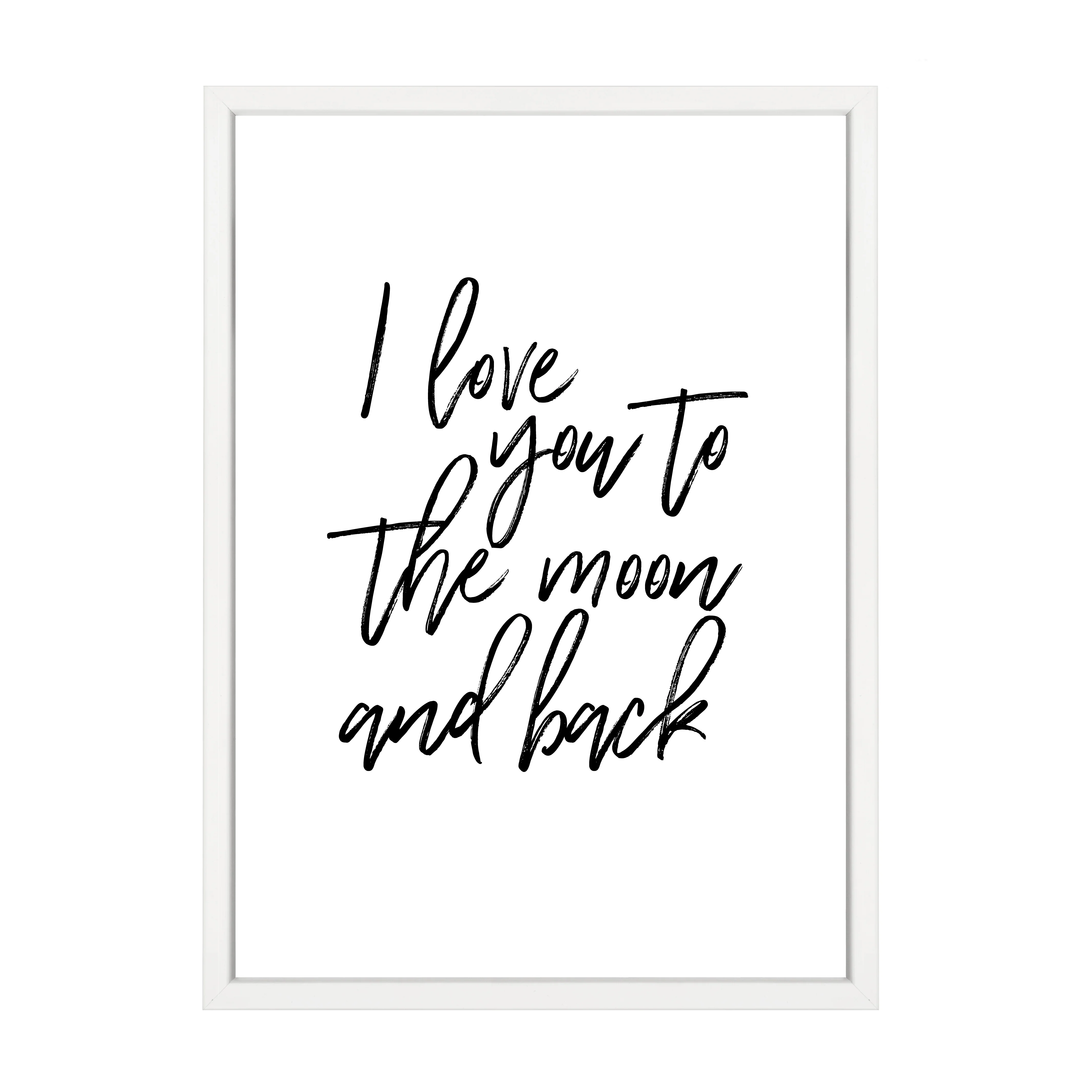 I LOVE YOU TO THE MOON PRINT - Image 10