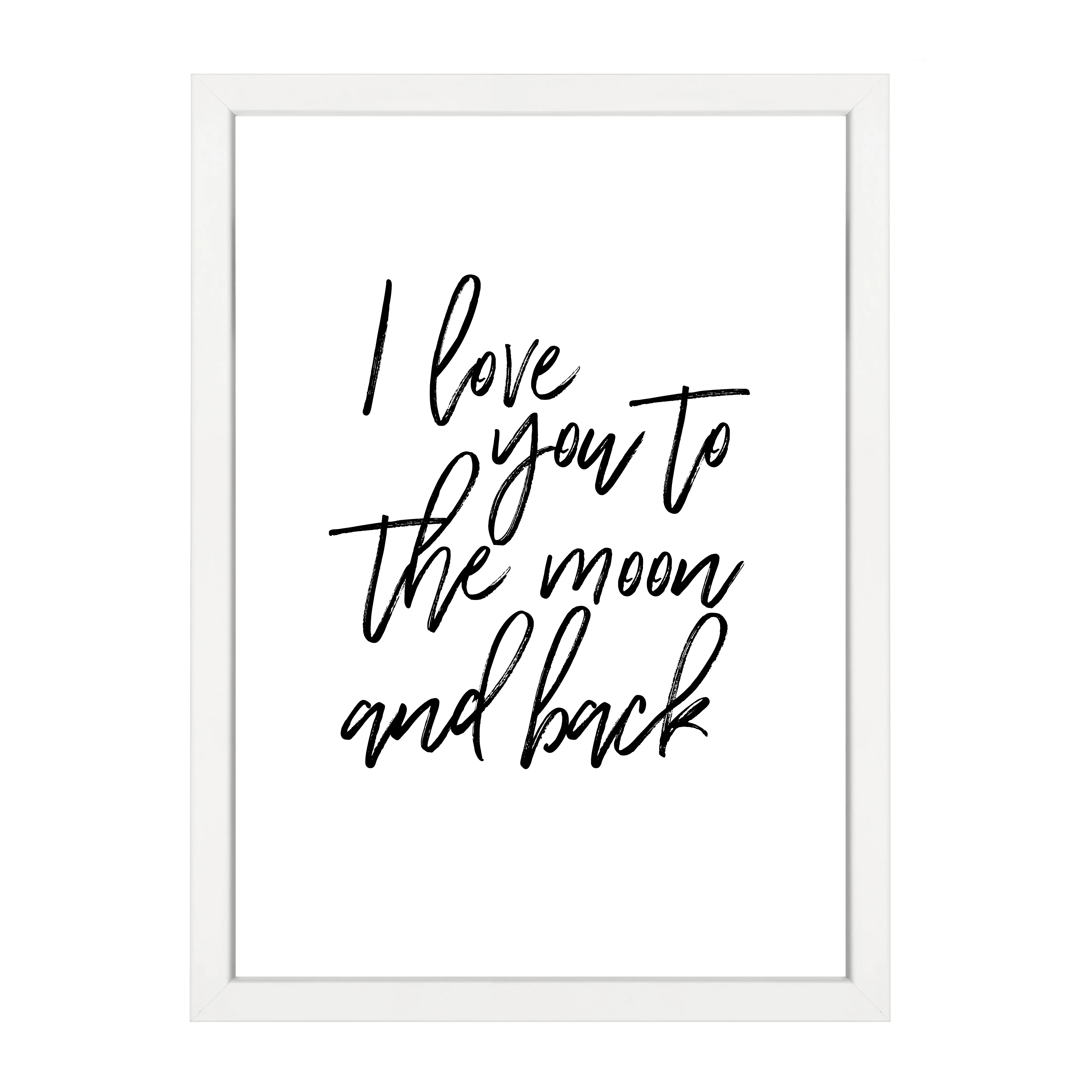 I LOVE YOU TO THE MOON PRINT - Image 11
