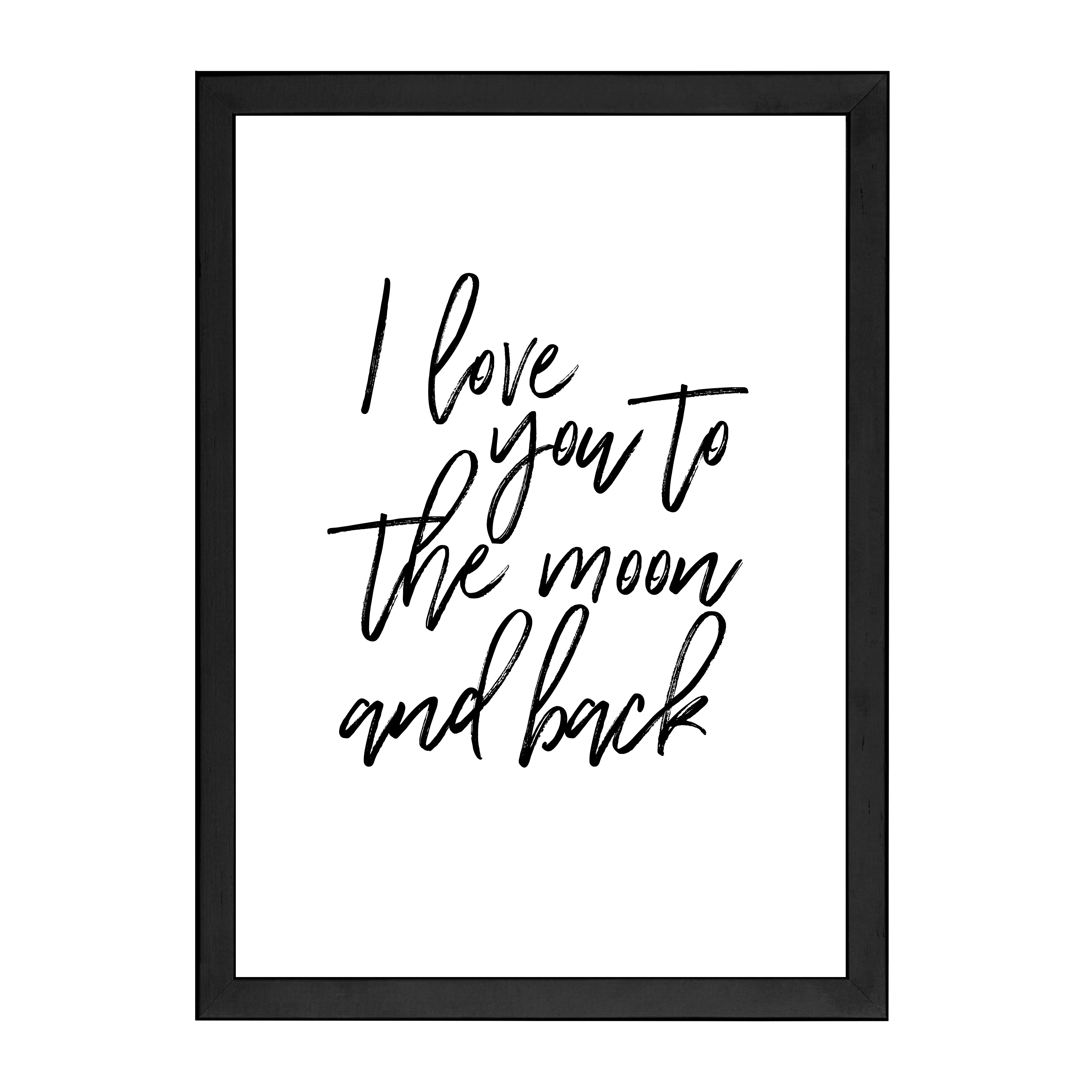 I LOVE YOU TO THE MOON PRINT - Image 13