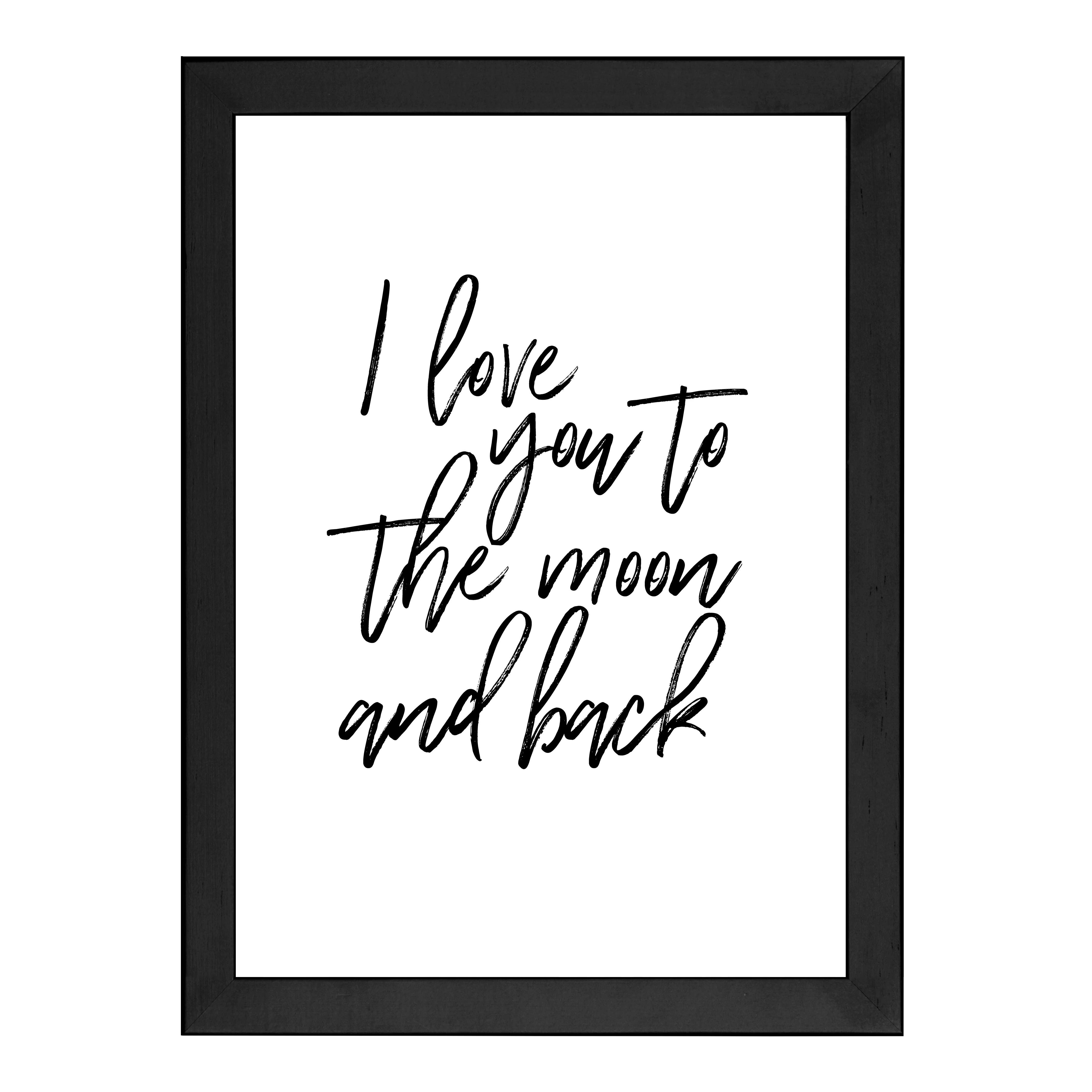 I LOVE YOU TO THE MOON PRINT - Image 14