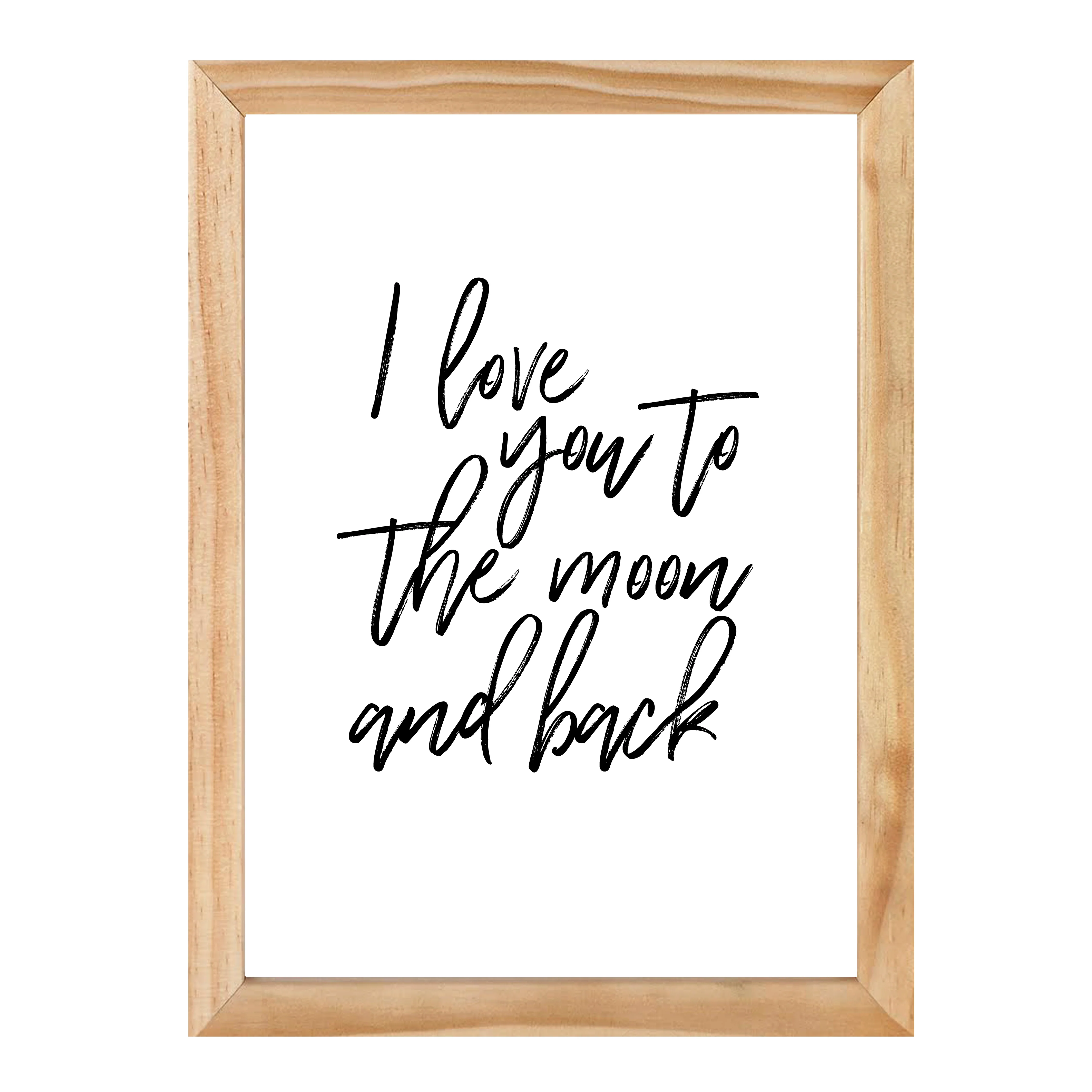 I LOVE YOU TO THE MOON PRINT - Image 16