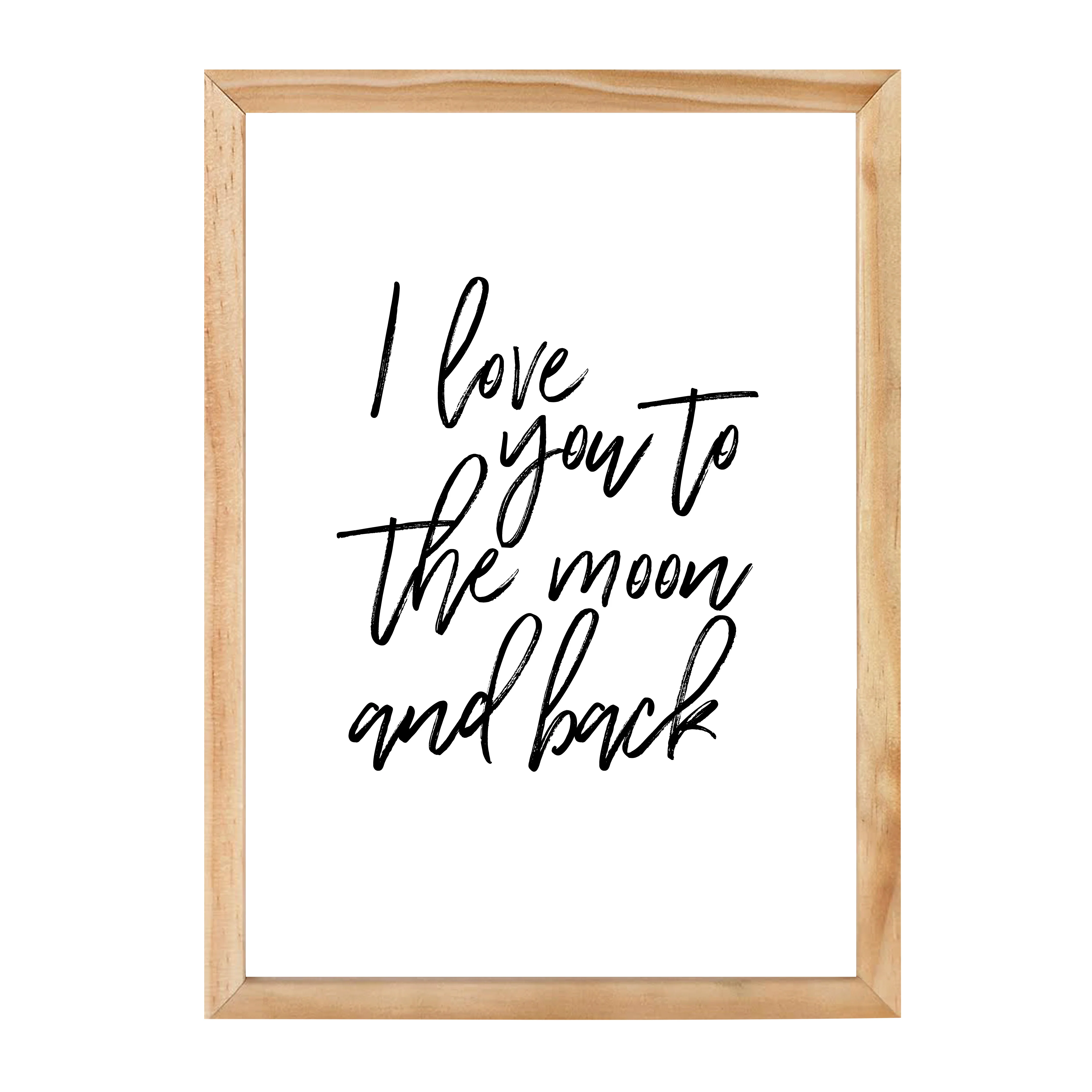 I LOVE YOU TO THE MOON PRINT - Image 17