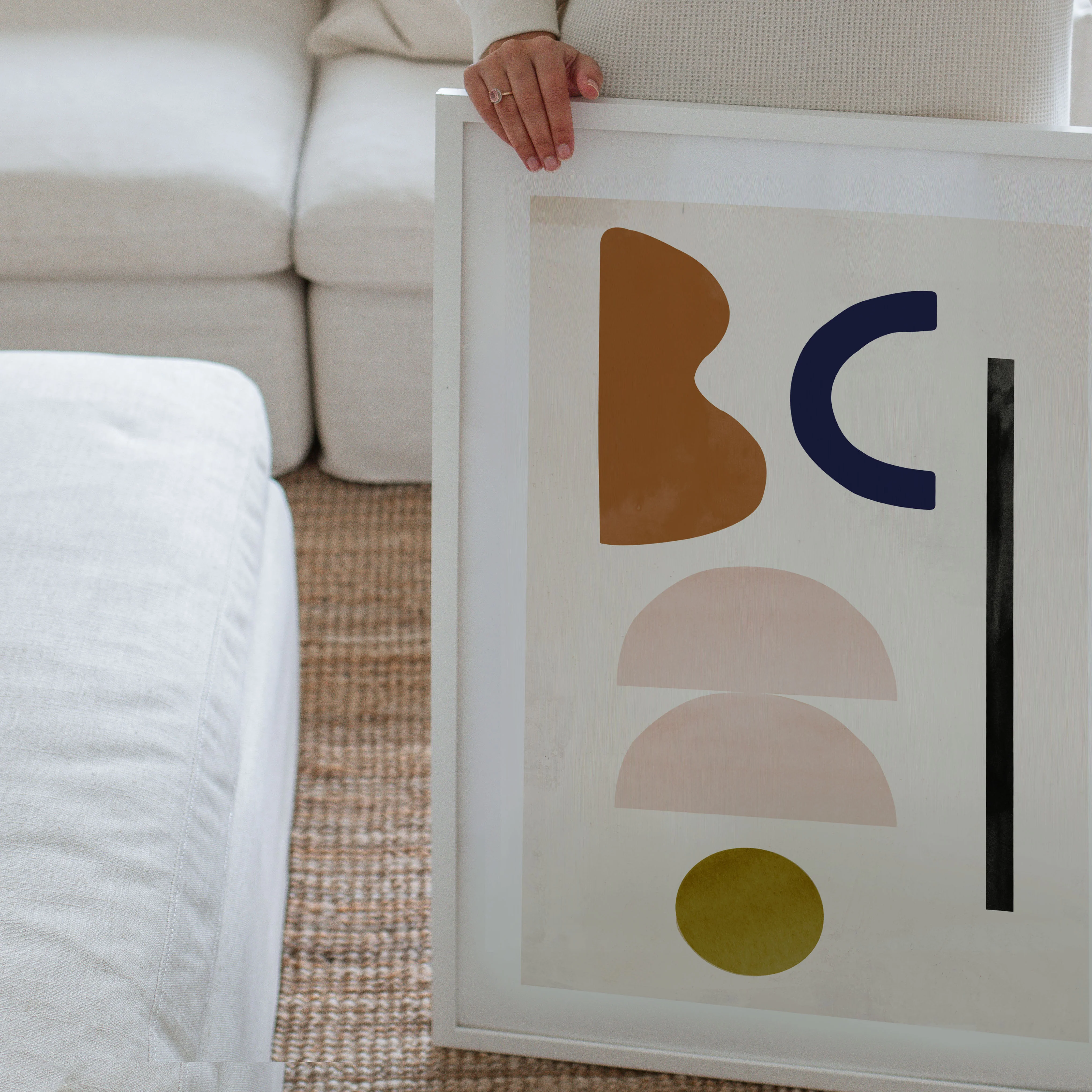 IRREGULAR SHAPES PRINT - Image 2