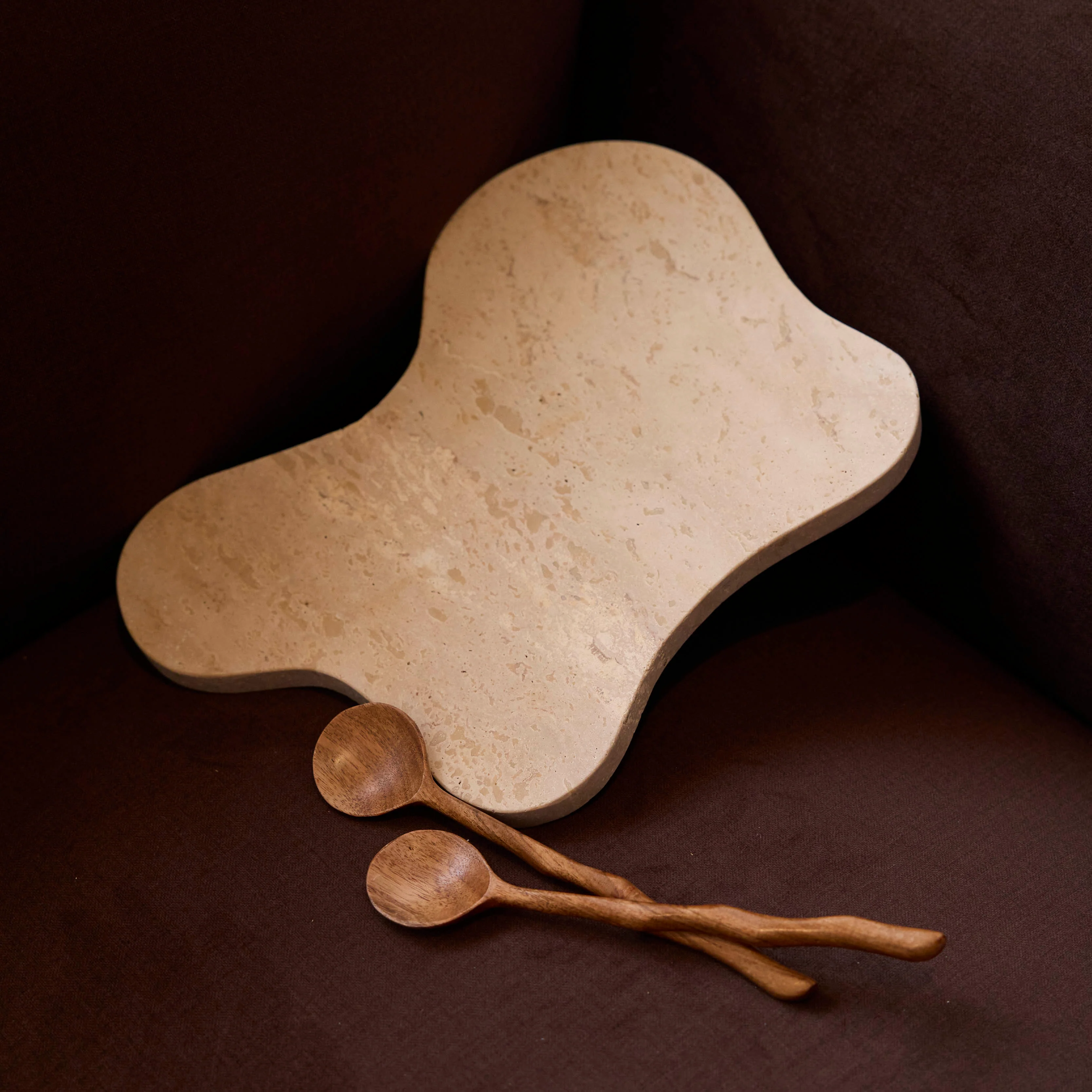 Isobel Travertine Tray - Image 2