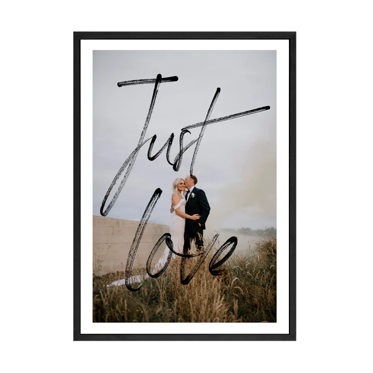 CUSTOM JUST LOVE PRINT - Image 5