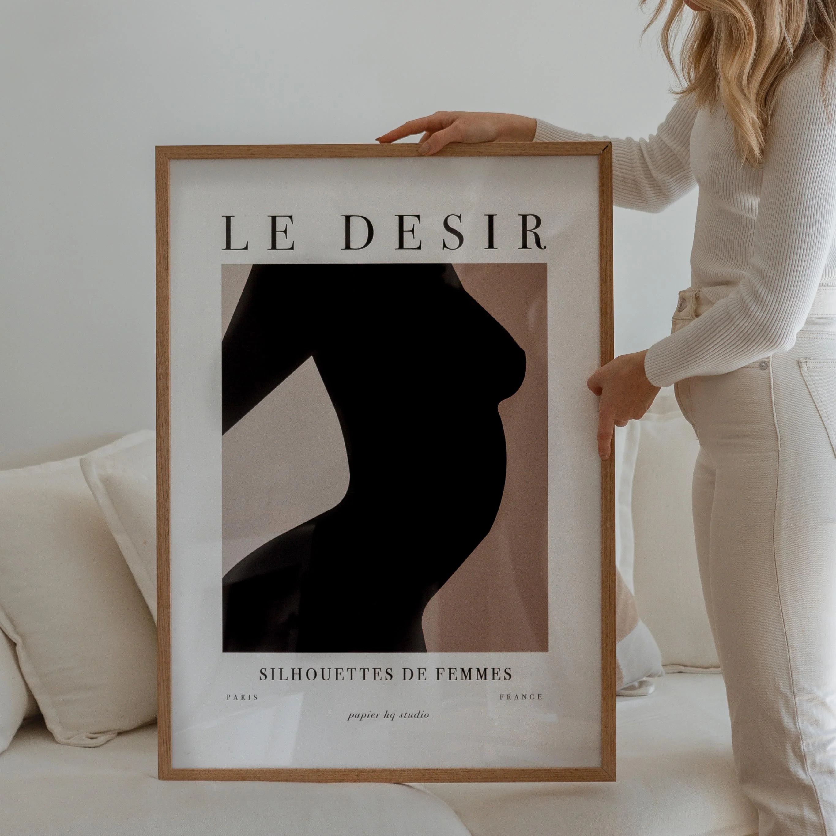 LE DESIR PRINT BLUSH - Image 3