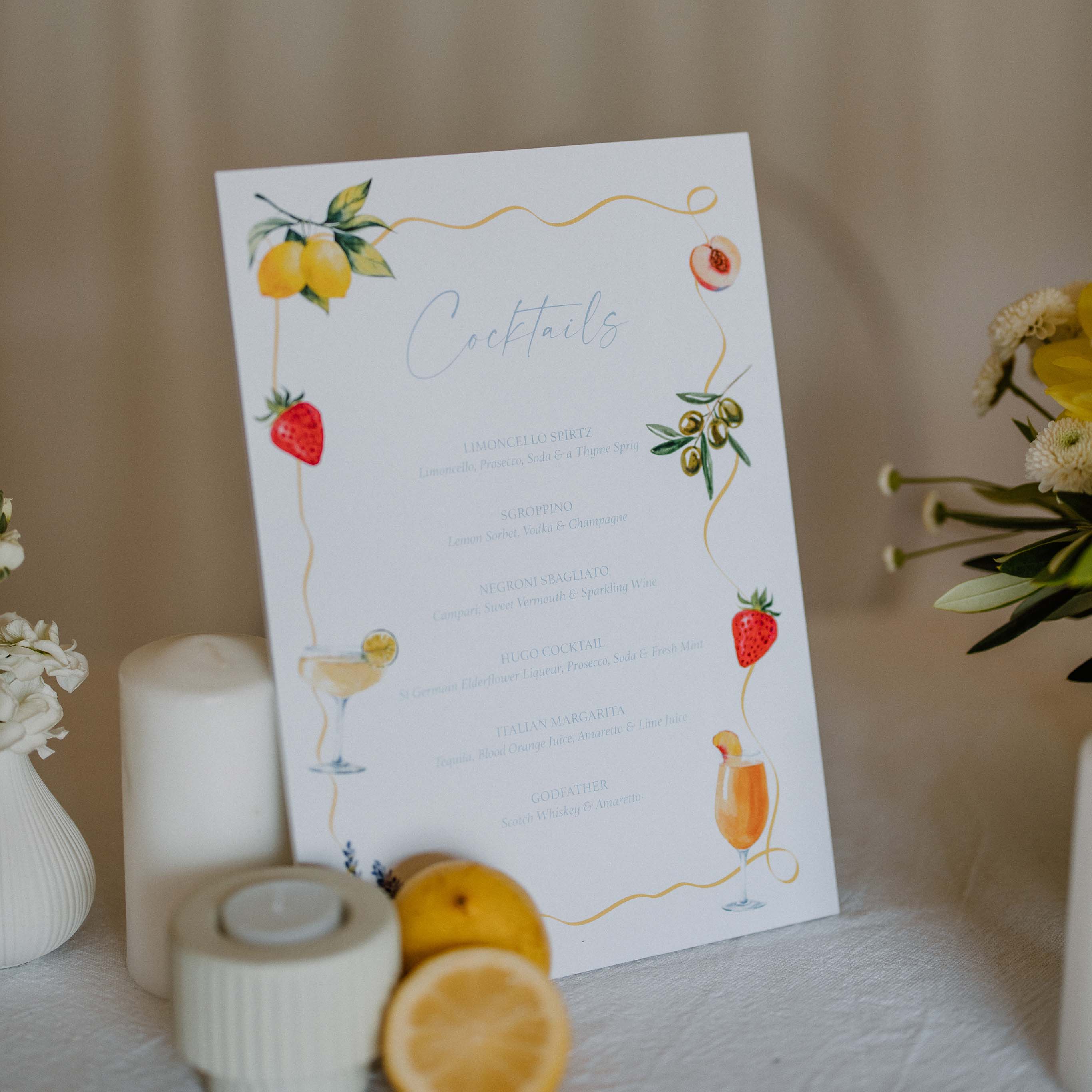 'LIMONE' BAR SIGN