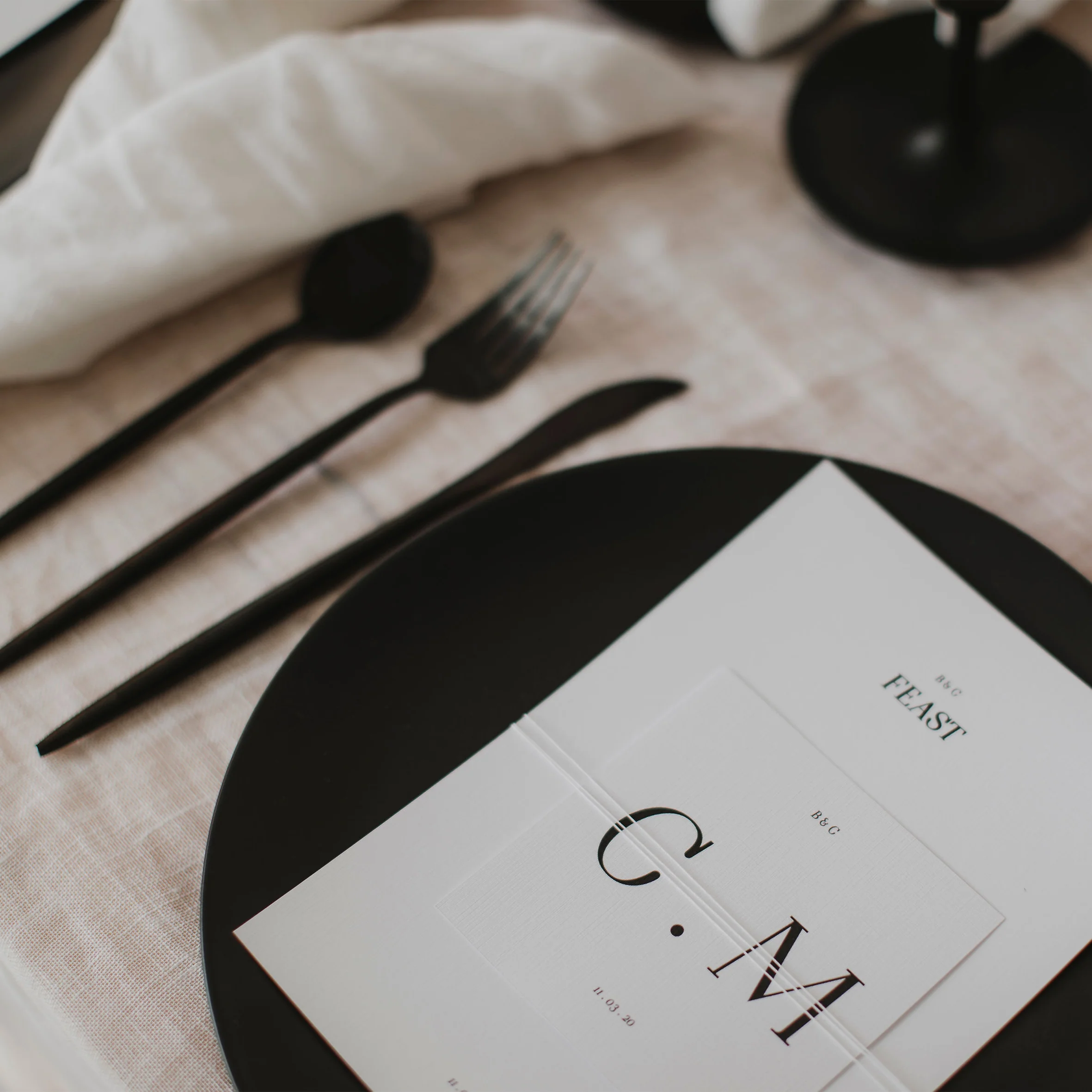 MAGGIE WEDDING MENU & PLACE NAME SET - Image 6