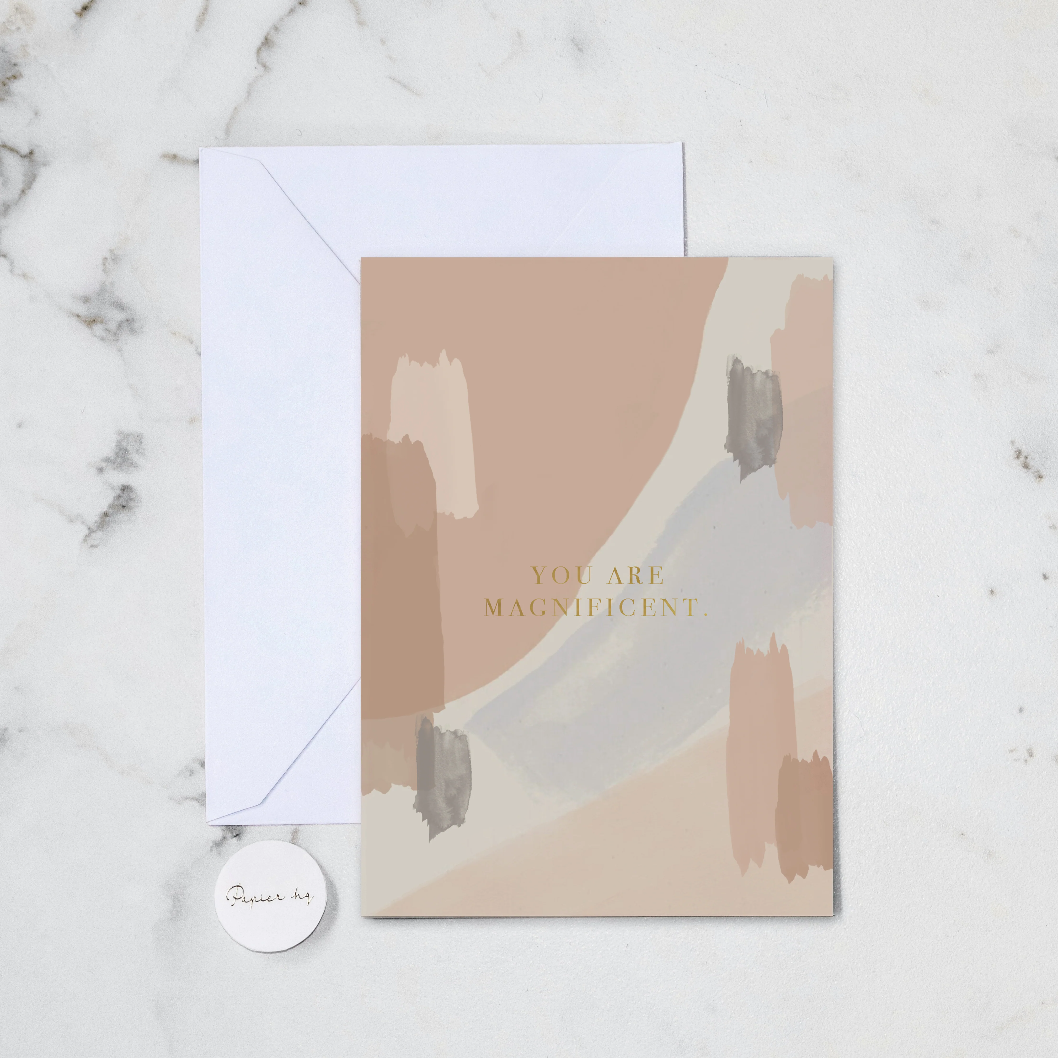 MAGNIFICENT GREETING CARD