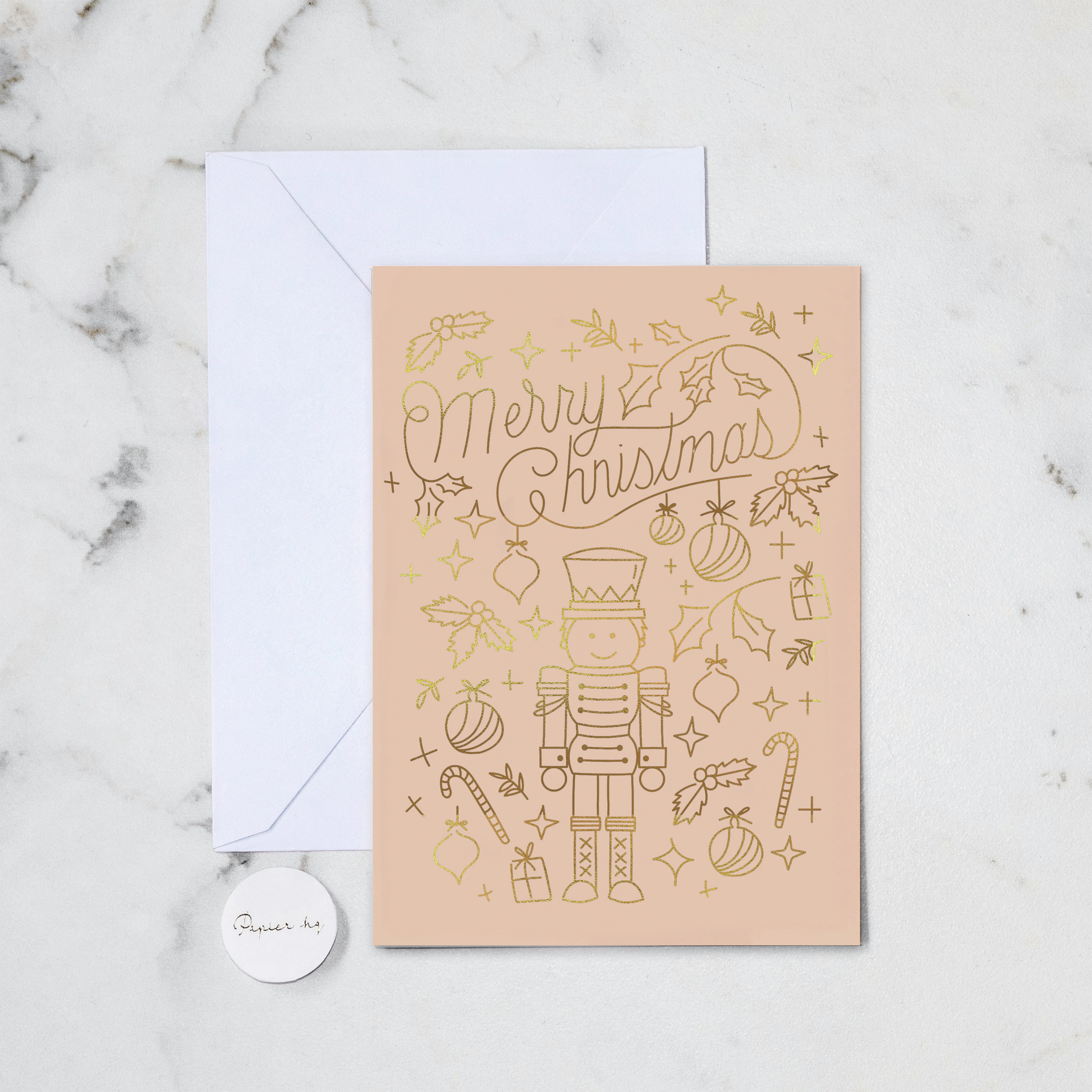 NUTCRACKER GREETING CARD