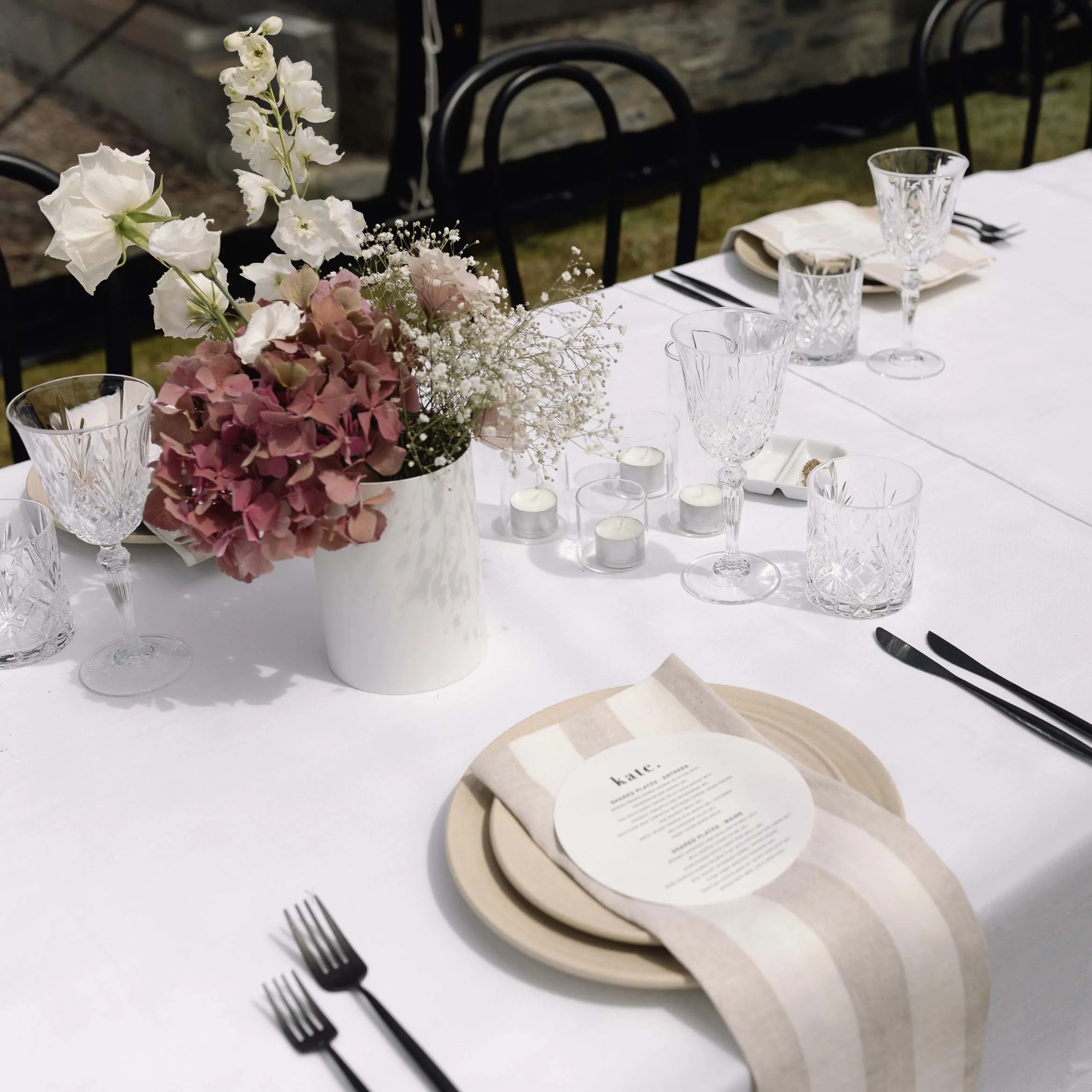 'THE MIDDLETON' MENU & PLACE NAME SET - Image 2