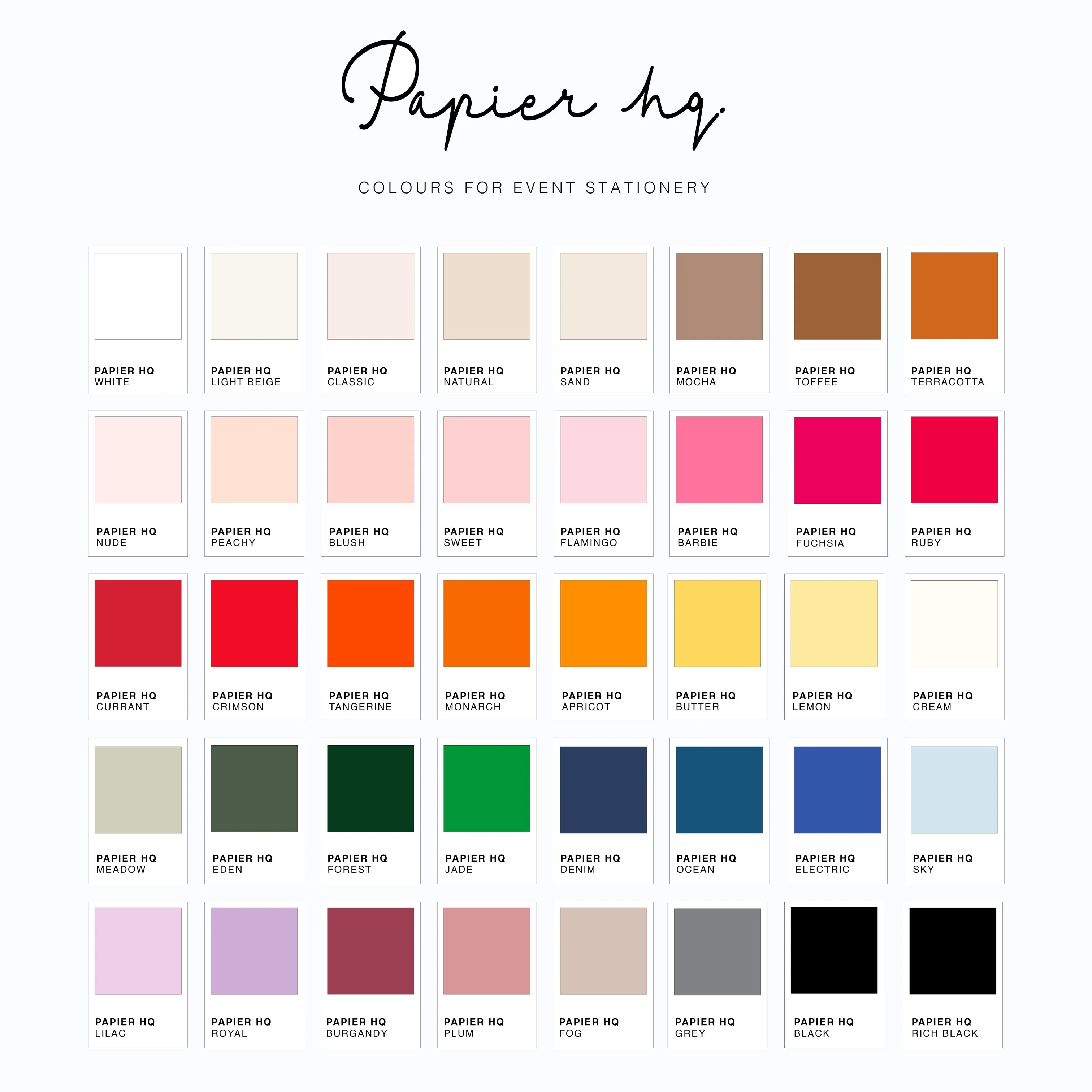 'MON AMOUR' MENU & PLACE NAME SET - Image 6