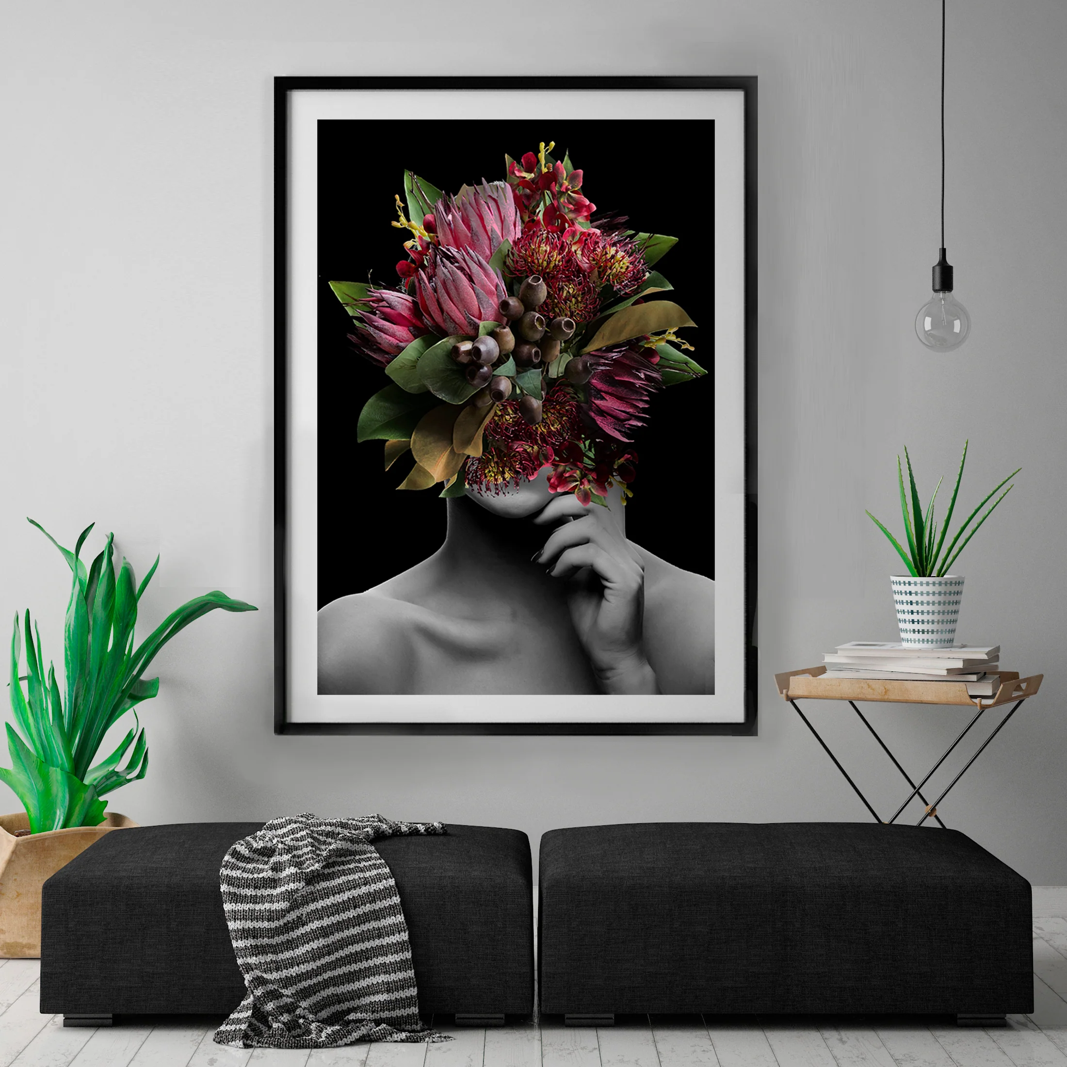 MOODY FLOWER BOMB PRINT - Image 2