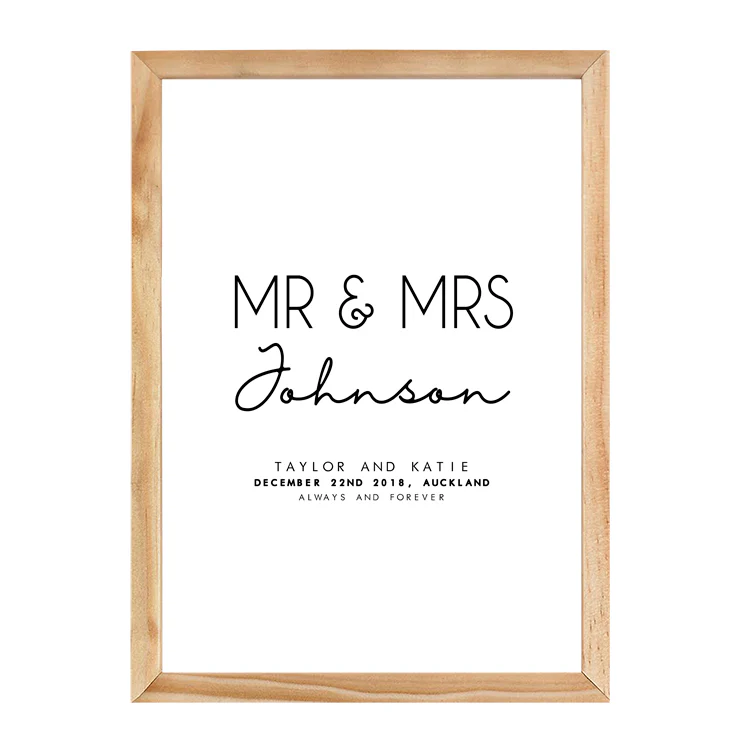 CUSTOM MR AND MRS PRINT - Image 13