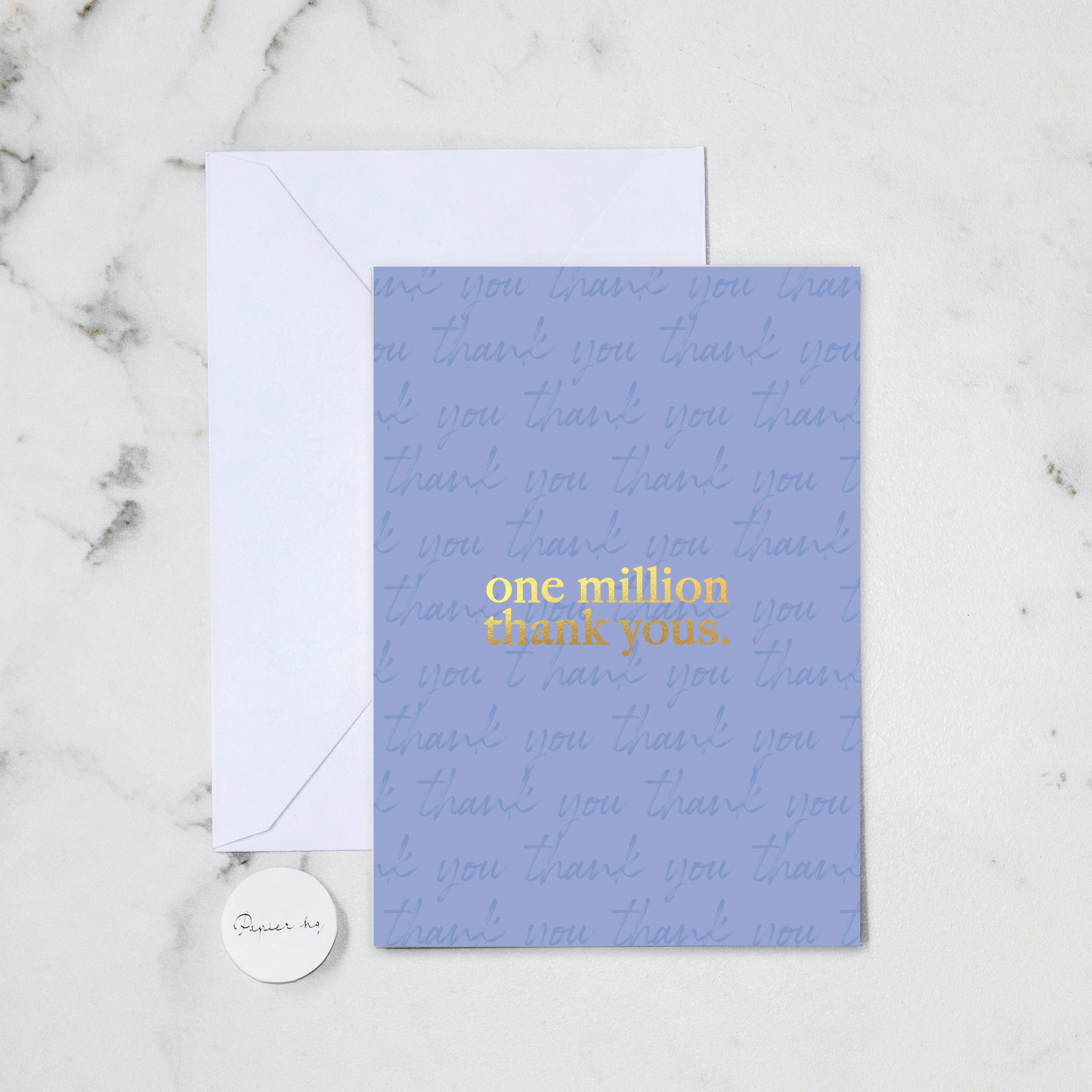 ONE MILLION THANK YOUS