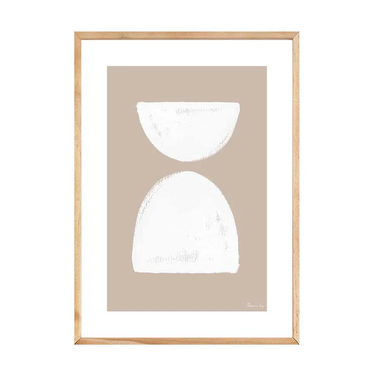PAINTED SHAPES PRINT NATURAL - Image 10
