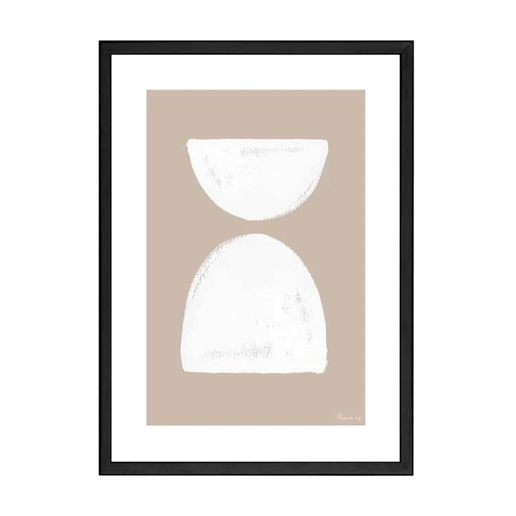 PAINTED SHAPES PRINT NATURAL - Image 12