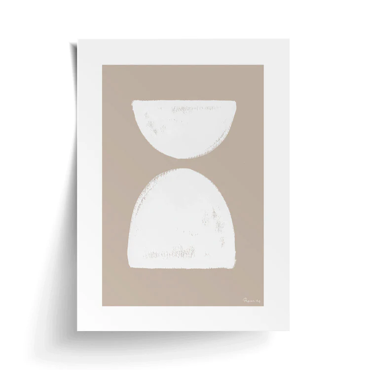 PAINTED SHAPES PRINT NATURAL - Image 20
