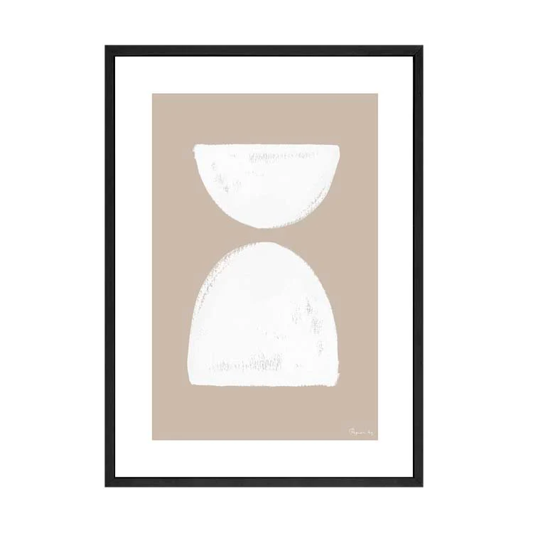 PAINTED SHAPES PRINT NATURAL - Image 9