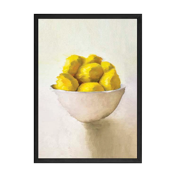 PAINTED BOWL OF LEMONS PRINT - Image 14