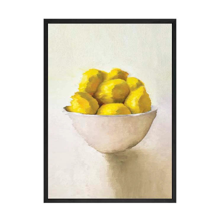 PAINTED BOWL OF LEMONS PRINT - Image 17