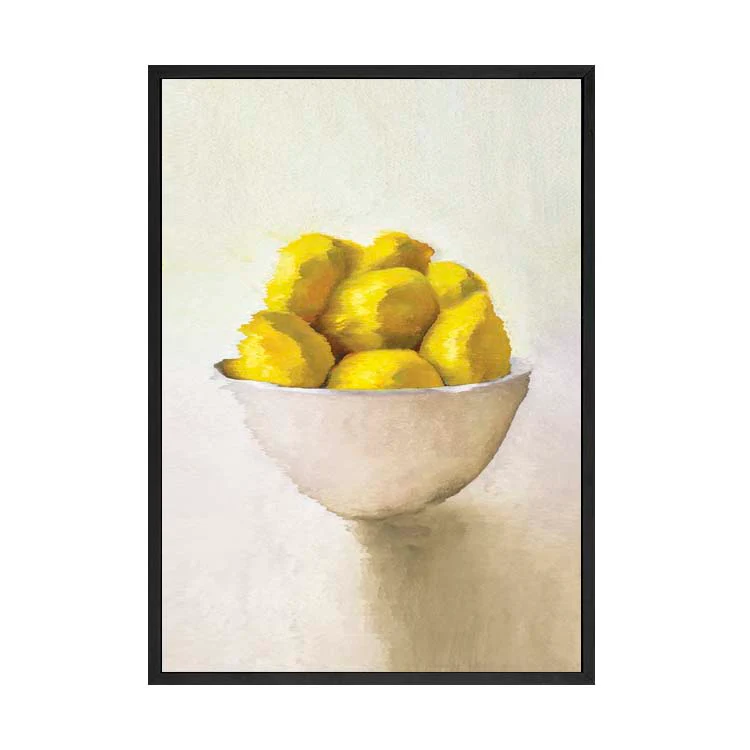 PAINTED BOWL OF LEMONS PRINT - Image 20
