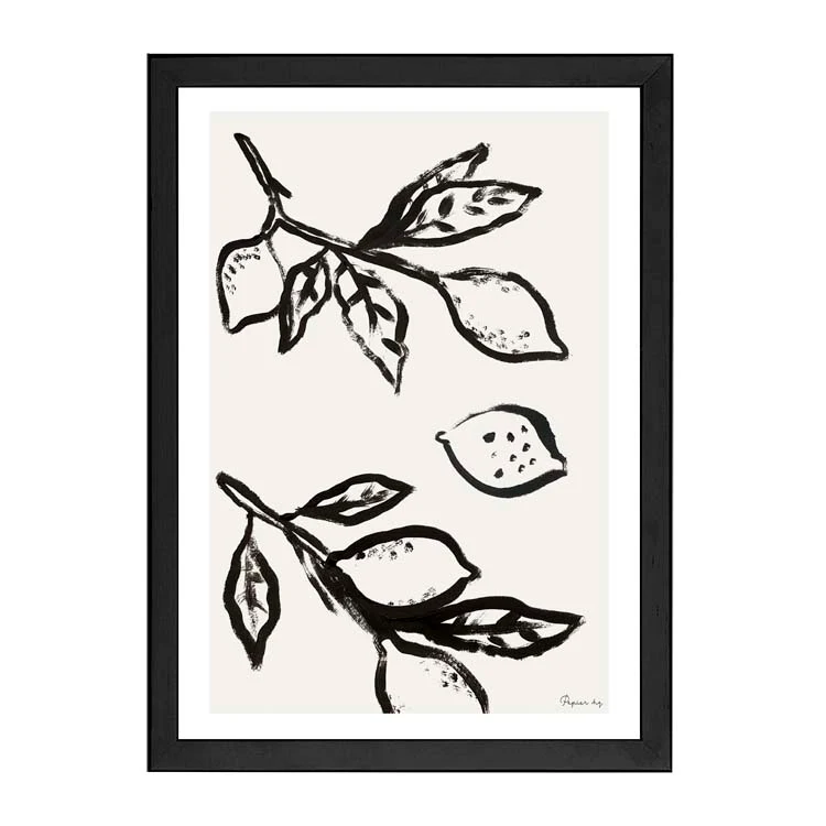 PAINTED LEMON TREE PRINT - Image 10