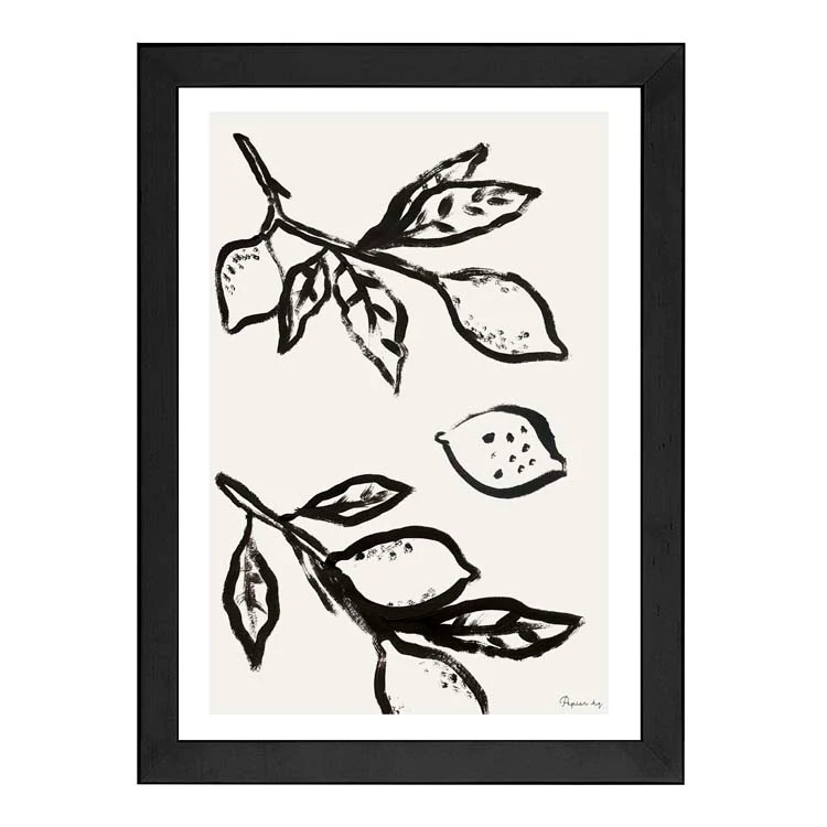 PAINTED LEMON TREE PRINT - Image 7