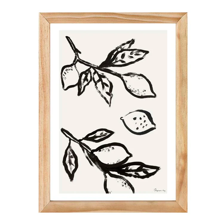 PAINTED LEMON TREE PRINT - Image 9