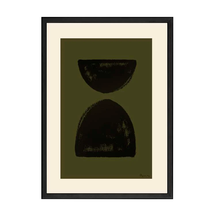 PAINTED SHAPES PRINT KHAKI - Image 11