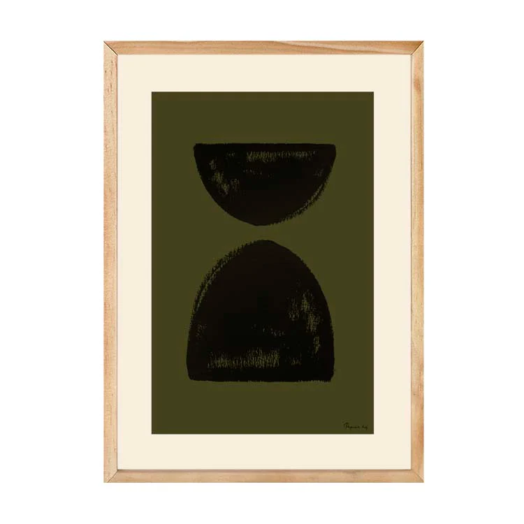 PAINTED SHAPES PRINT KHAKI - Image 12