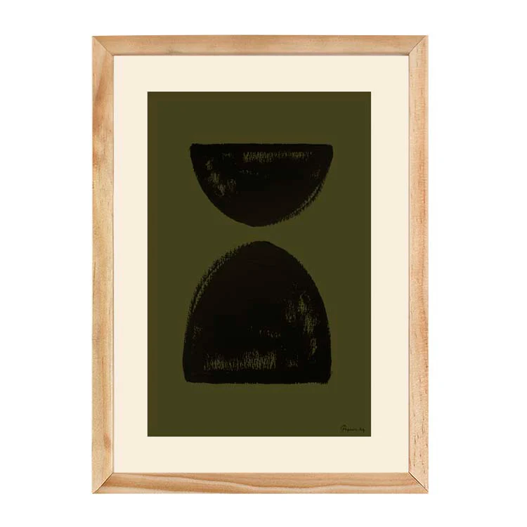 PAINTED SHAPES PRINT KHAKI - Image 15