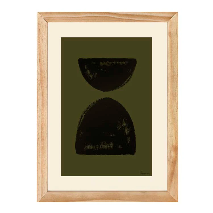 PAINTED SHAPES PRINT KHAKI - Image 17