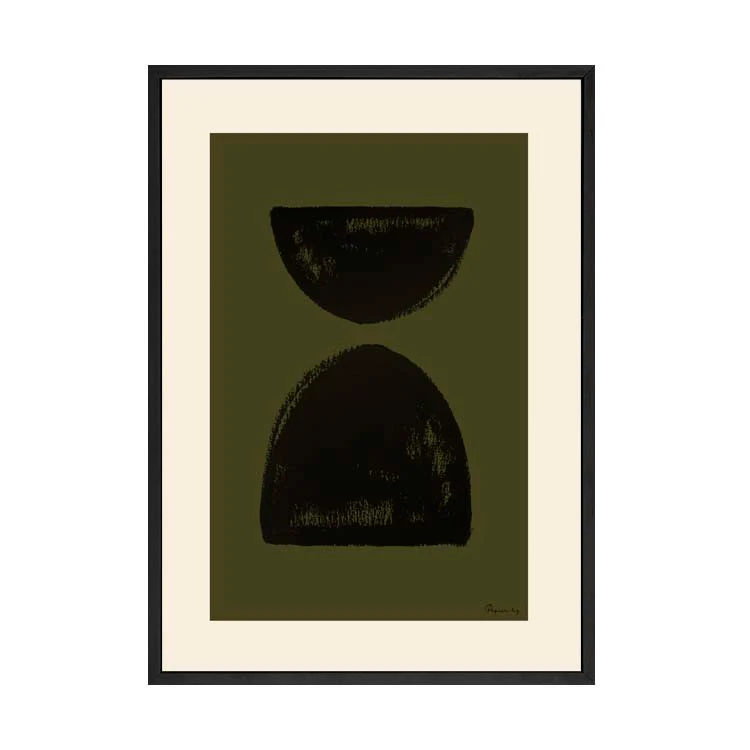 PAINTED SHAPES PRINT KHAKI - Image 5