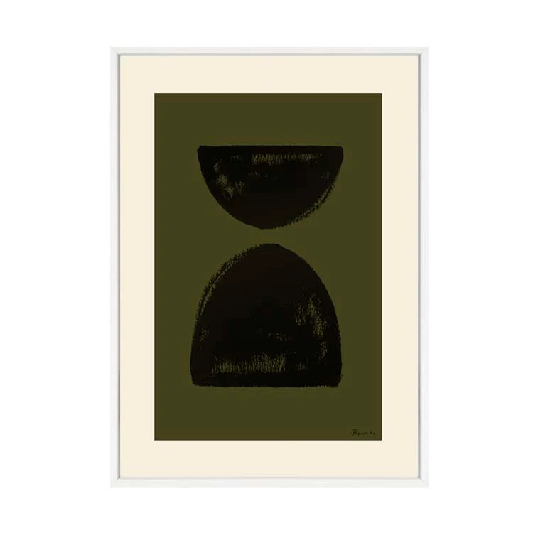 PAINTED SHAPES PRINT KHAKI - Image 7
