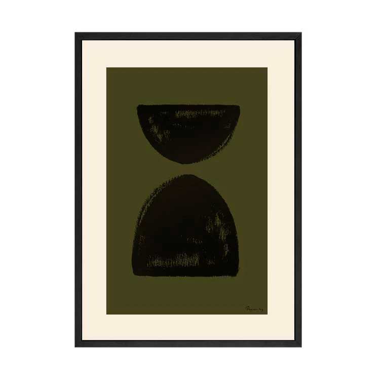 PAINTED SHAPES PRINT KHAKI - Image 8